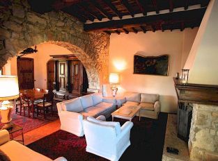 Le salon de l’Agritourisme Podere Sagna