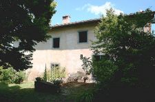 Tuscan vacation apartment terrace